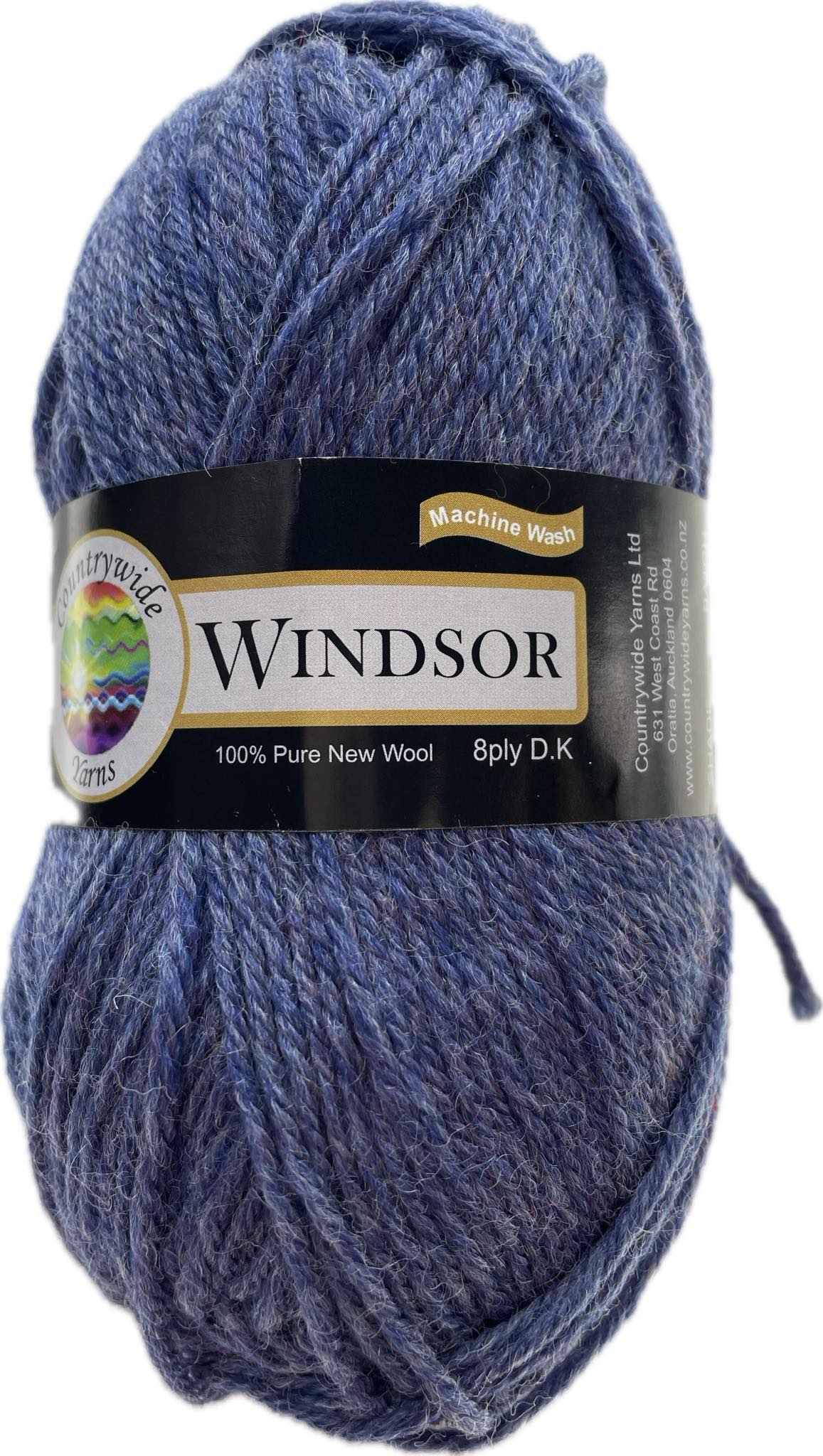Windsor  8Ply 100% Wool DK
