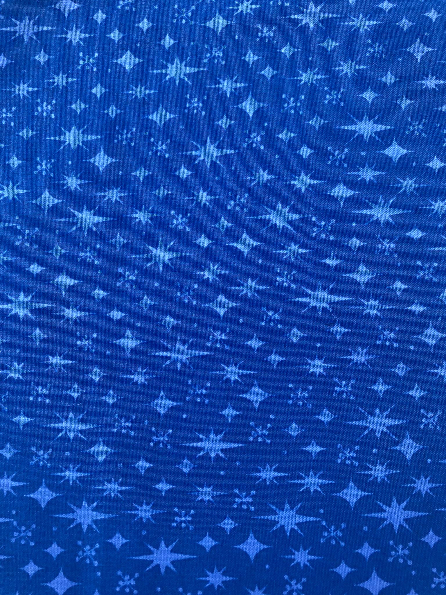 Garden Gnomes Stars- Blue