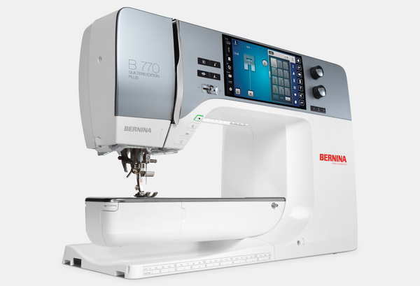NEW Bernina 770 PLUS Sewing Machine Only Quilters Edition