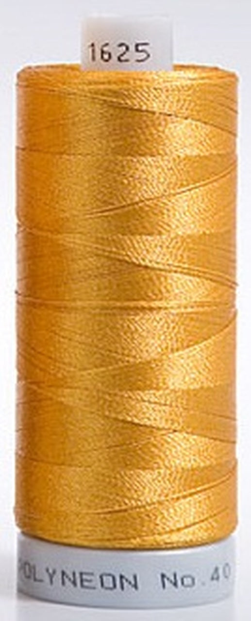 Polyneon Embroidery Thread Strip 2 (Gold/Yellow)