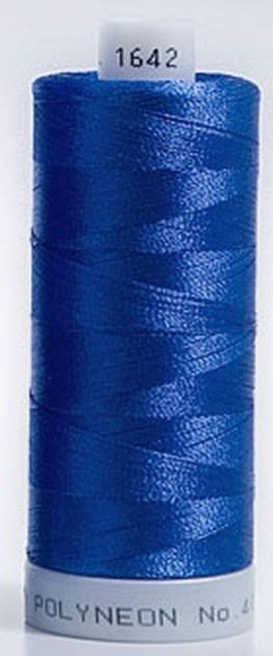 Polyneon Embroidery Thread Strip 1 (Navy/purple/Blue)
