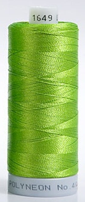 Polyneon Embroidery Thread Strip 9 (Green/Olive)