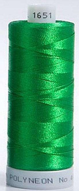 Polyneon Embroidery Thread Strip 4 (Greens)