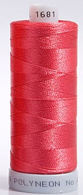 Polyneon Embroidery Thread Strip 3 (Orange/Red/Wine)