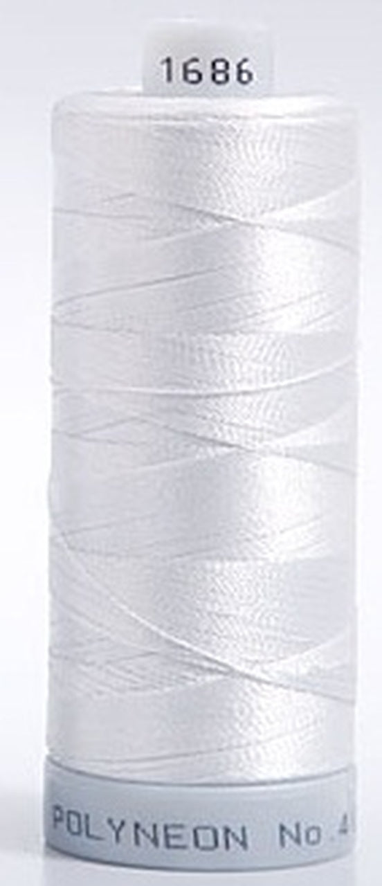 Polyneon Embroidery Thread Strip 13 (Grey/Black/White)