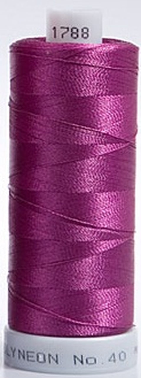 Polyneon Embroidery Thread Strip 5 (Pink/purple)