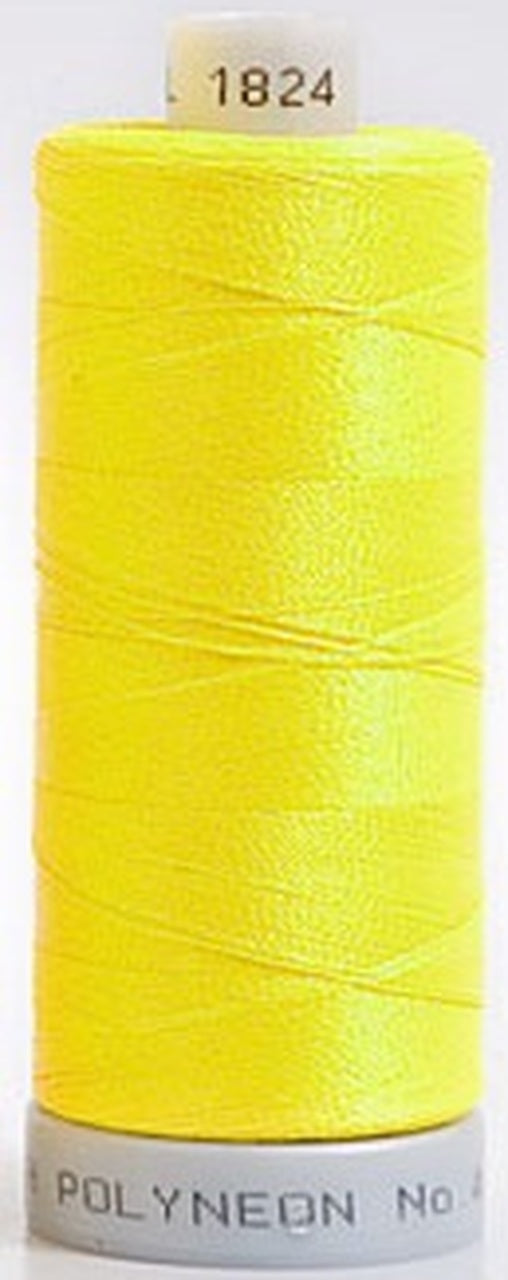 Polyneon Embroidery Thread Strip 14 (Fluro)