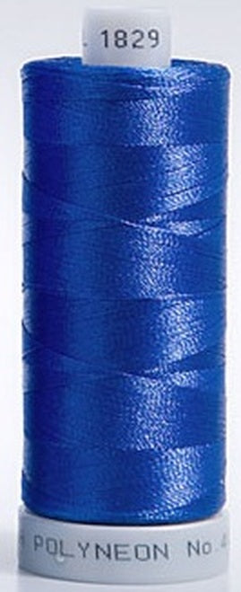 Polyneon Embroidery Thread Strip 1 (Navy/purple/Blue)