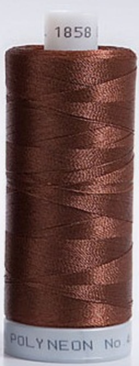 Polyneon Embroidery Thread Strip 11 (Brown)