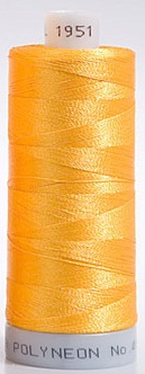 Polyneon Embroidery Thread Strip 2 (Gold/Yellow)