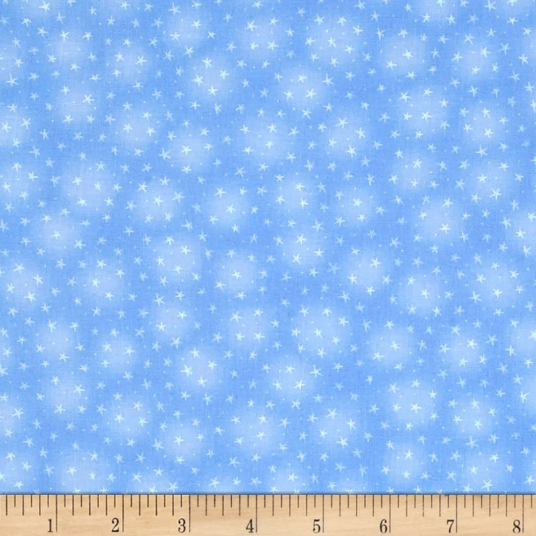 Blank Quilting Starlet - Sky Fabric