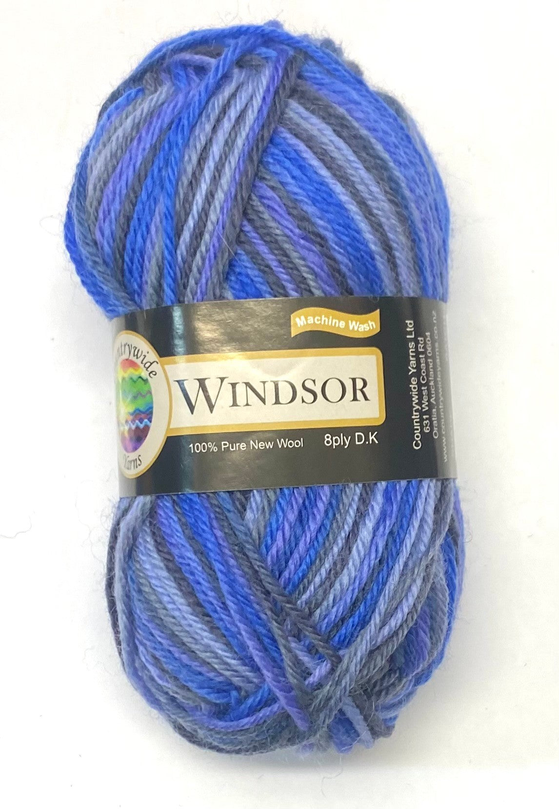 Windsor Variegated 8 ply Wool