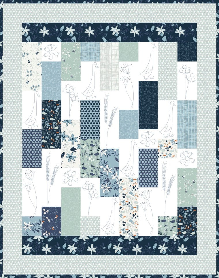 Blue Goose Quilt Pattern