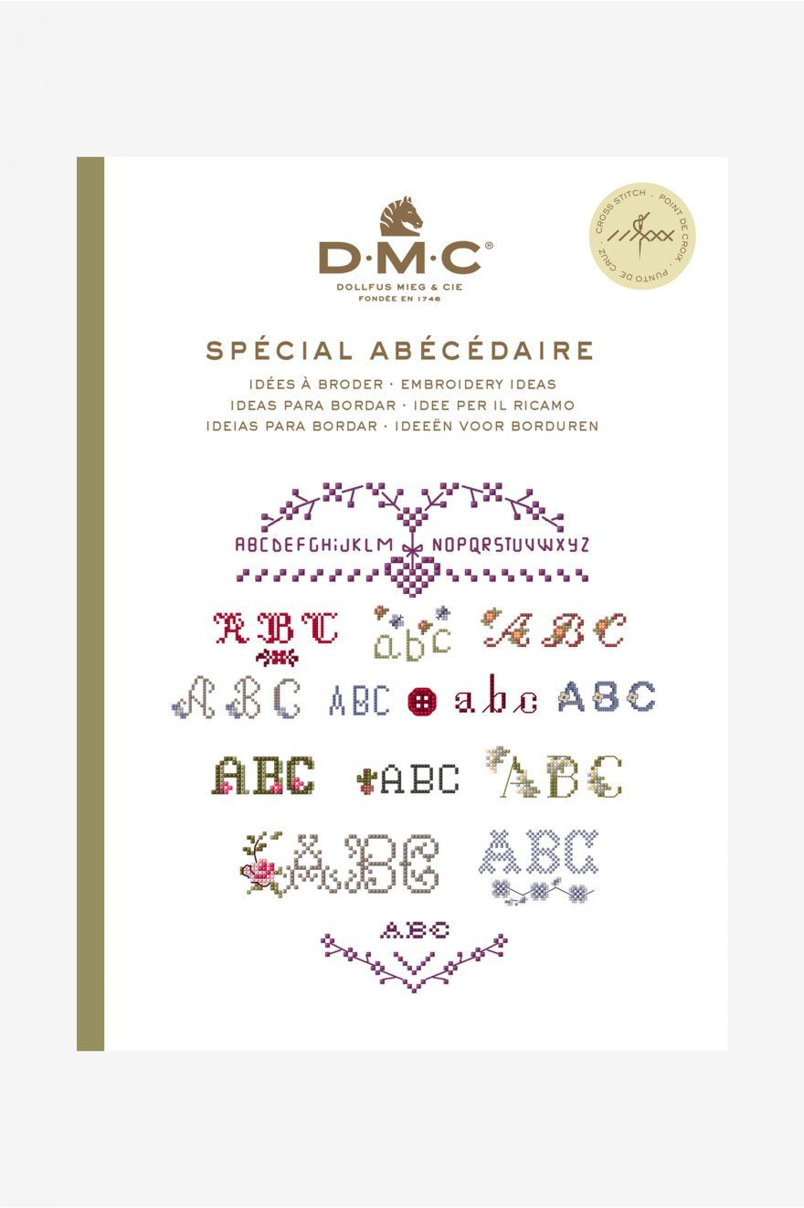 DMC Cross Stitch Book -ABC