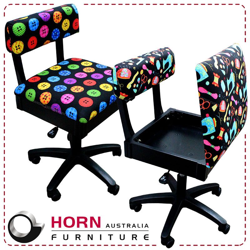 Horn Gas Lift Chair