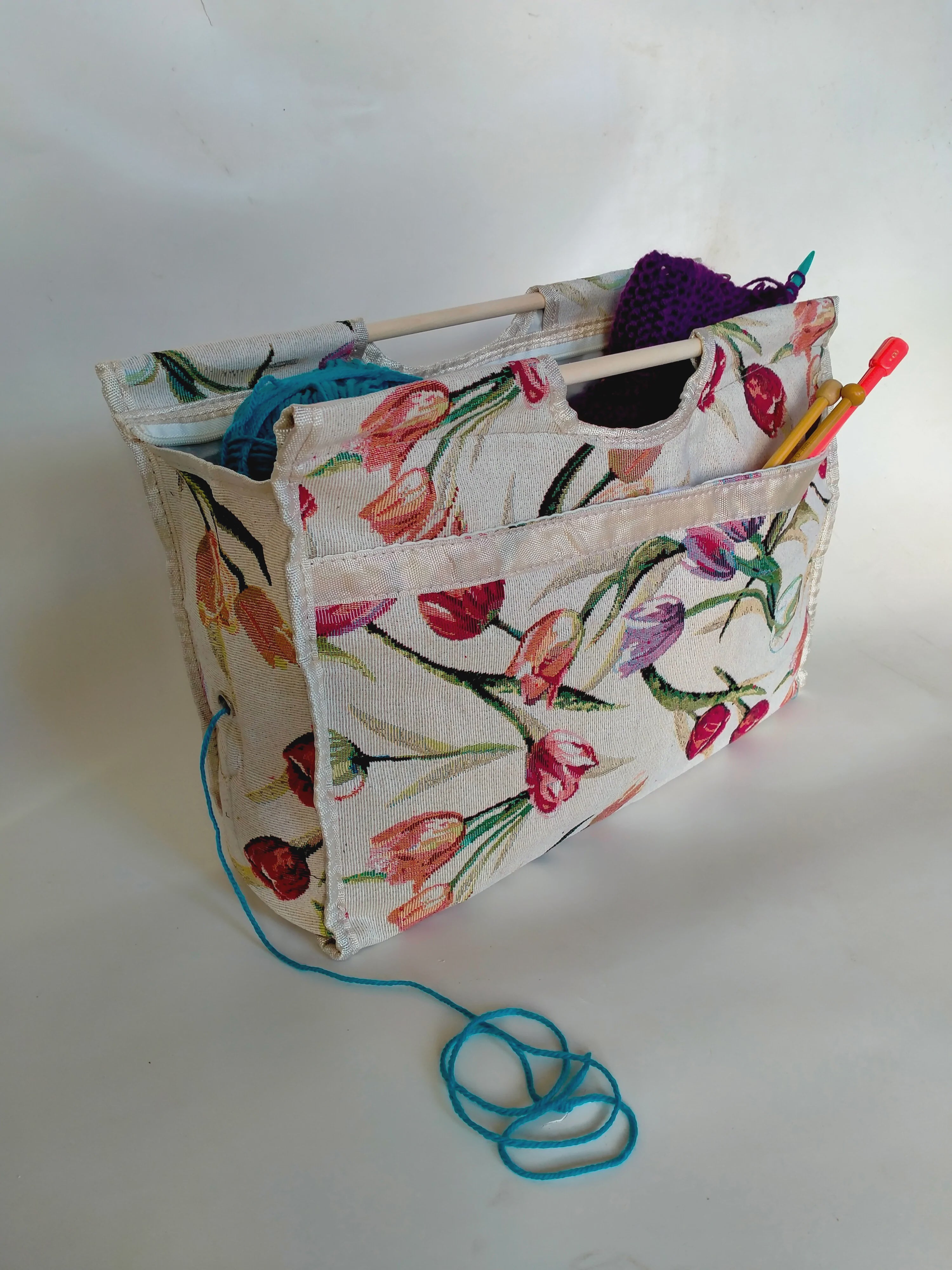 Countrywide Knitting Needle Hand Bag