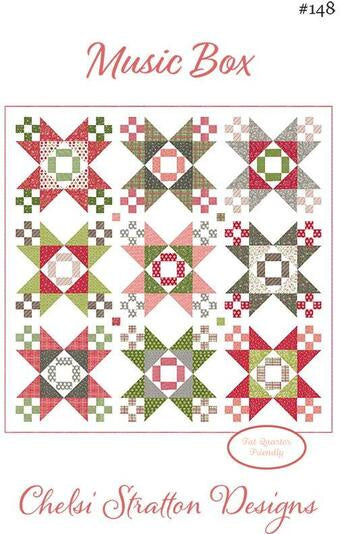 Music Box Quilt Pattern by Chelsi Stratton