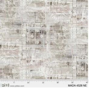 Madras wide backing fabric - Natural - 108" wide