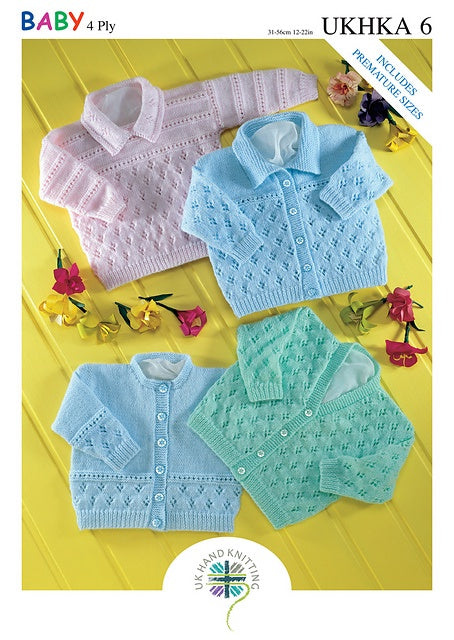 UK Hand Knitting Association Cardigan and Sweater Pattern