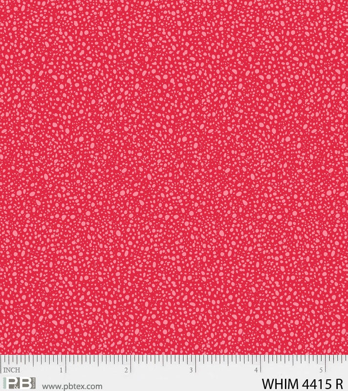 P&B Fabric Whimsy Red