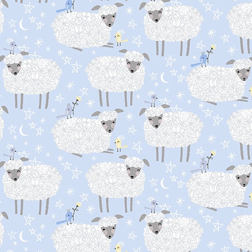 Contempo Baby Buddies - Blue Sheep