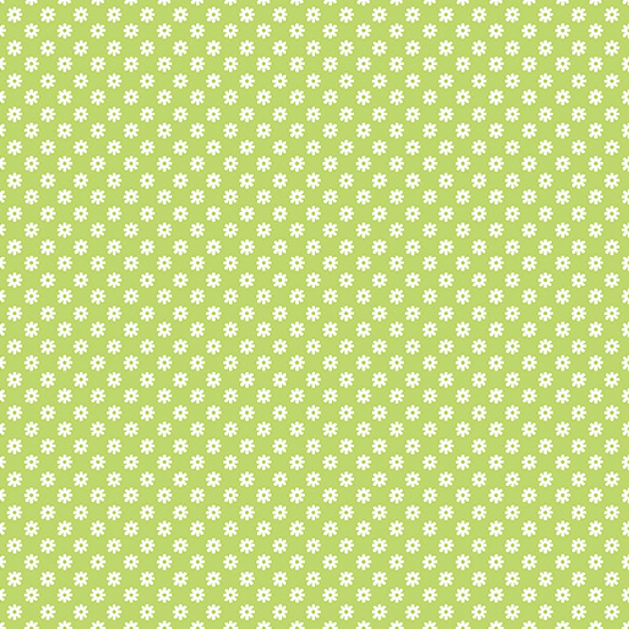 Benartex color up - Daisy Bright- Medium Lime