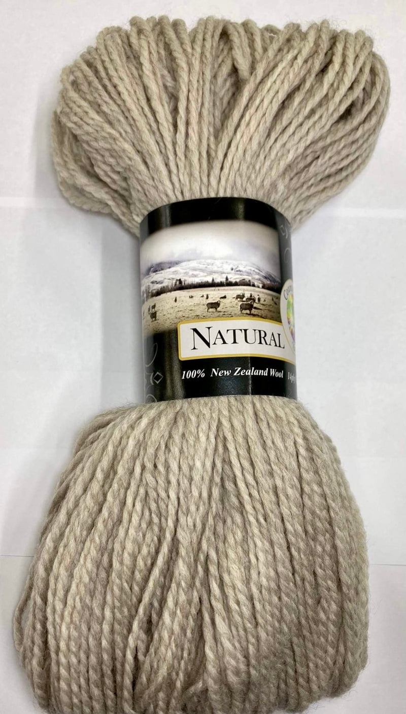 Countrywide Natural Wool 14 Ply Hank 200g