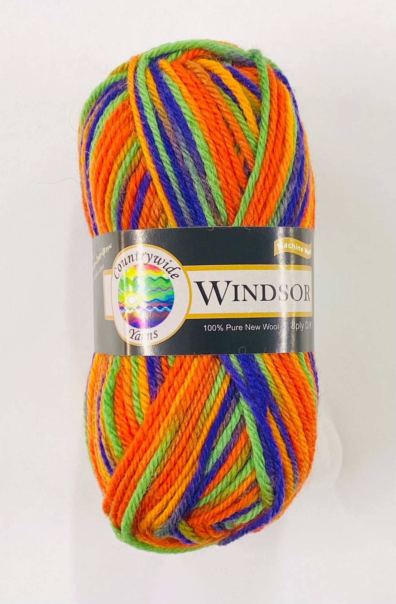Windsor Variegated 8 ply Wool