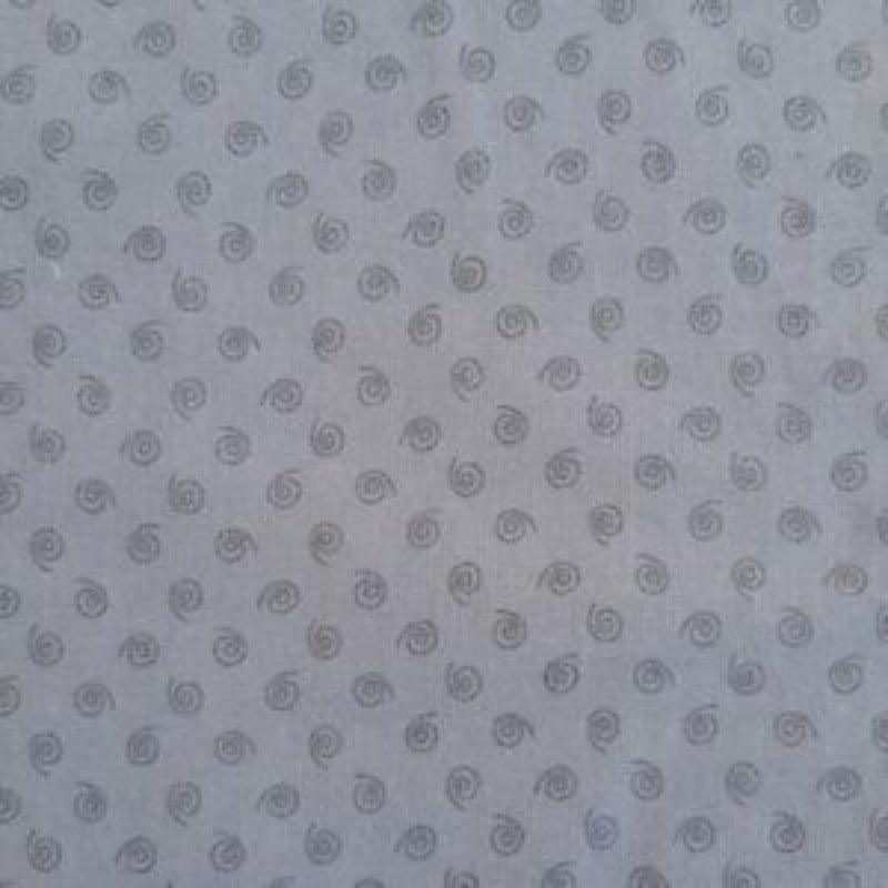 Tone on Tone - Grey Swirl Fabric