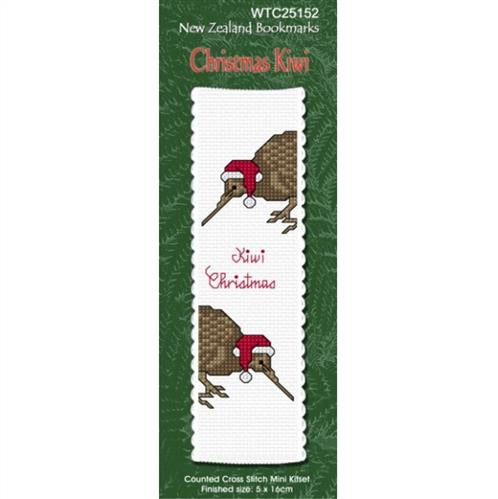 Kiwi Christmas Bookmark