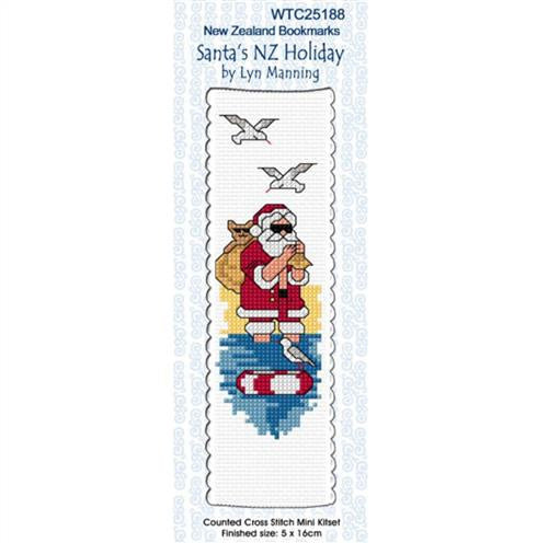 Santa's NZ Holiday Bookmark